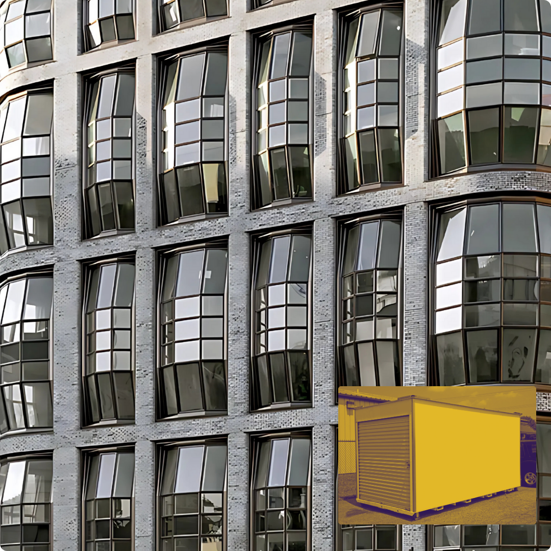 Truckless Move – Unloading Mobile Storage